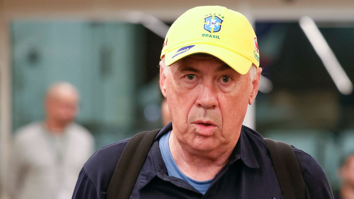 Carlo Ancelotti revela su primera convocatoria con la selección de Brasil