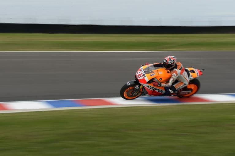 El campeón Márquez domina segundos ensayos libres del Gran Premio de Argentina de MotoGP
