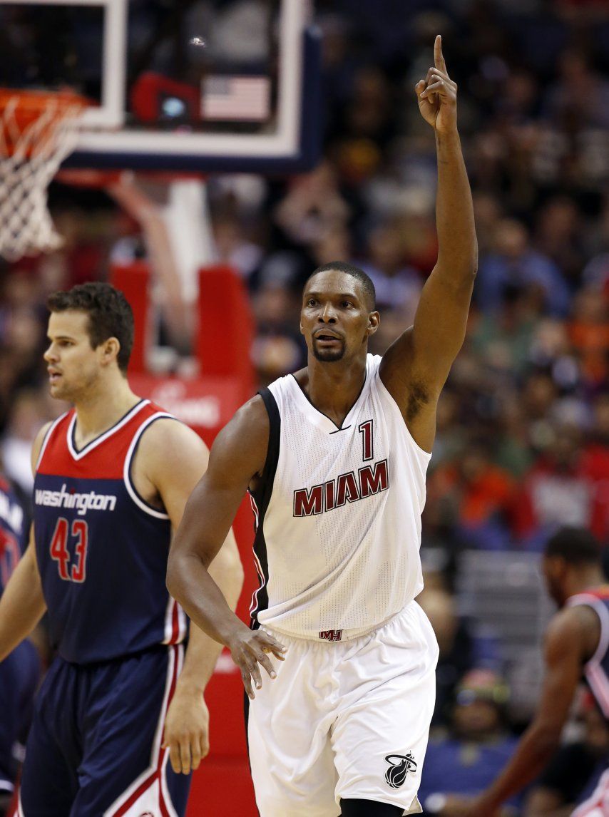 Con 23 puntos de Bosch, Heat doblega a Wizards