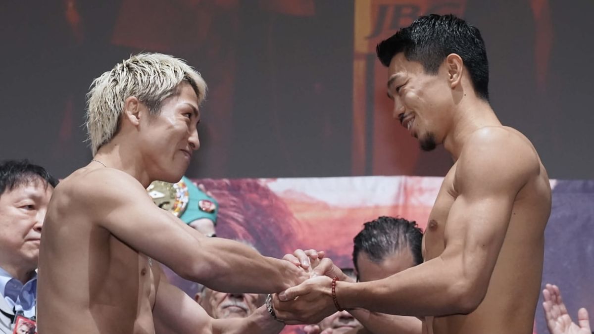 Naoya Inoue y Junto Nakatani superan la báscula para mega pelea en Japón