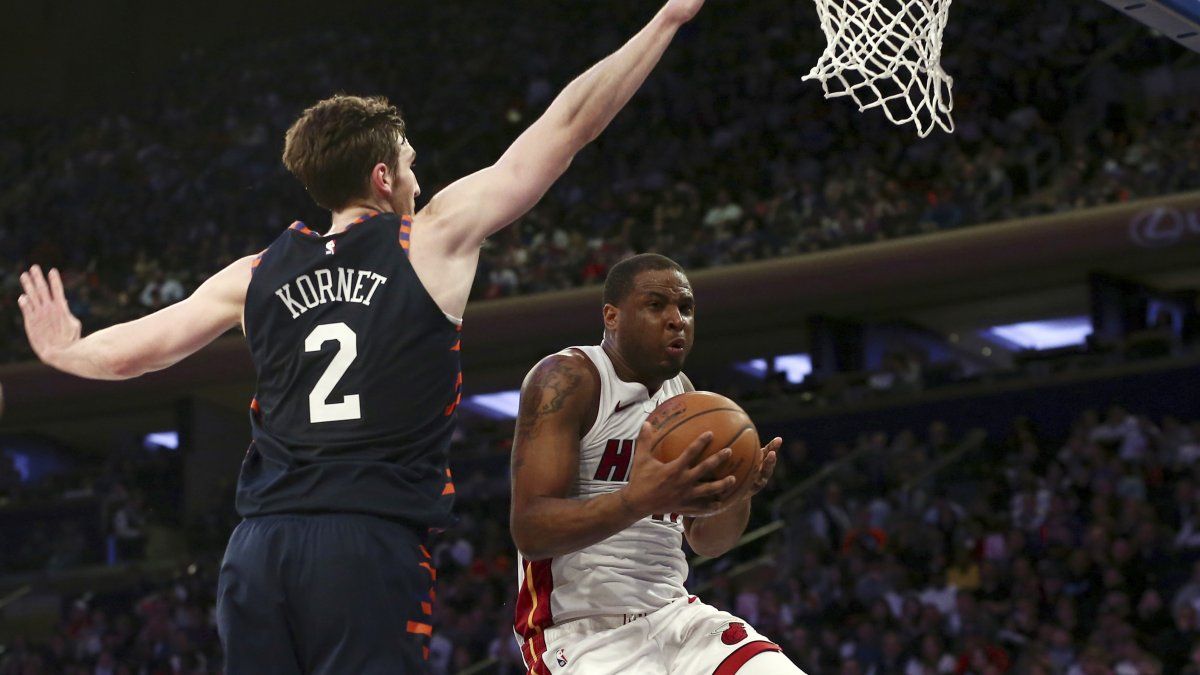 Heat vencen a Knicks en adiós de Wade al Garden