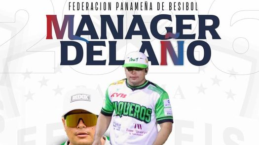 Béisbol Juvenil 2026: Dimas Ponce se llevó el premio a Mánager del Año