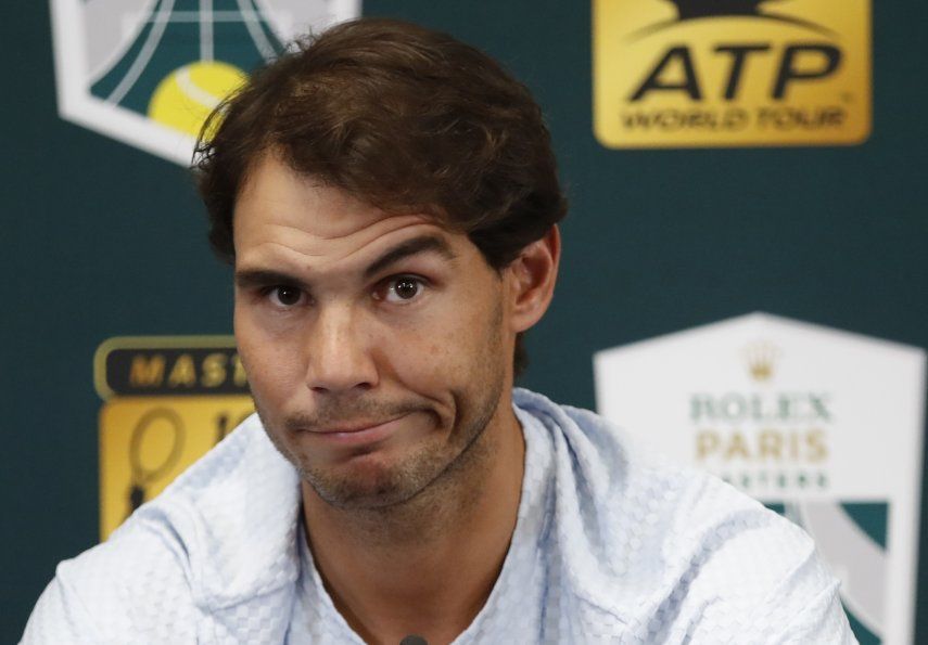 Nadal se retira de París por lesión, Djokovic será número 1