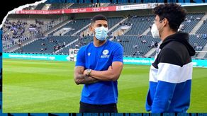 Andrés Andrade regresa a entrenar con el Arminia