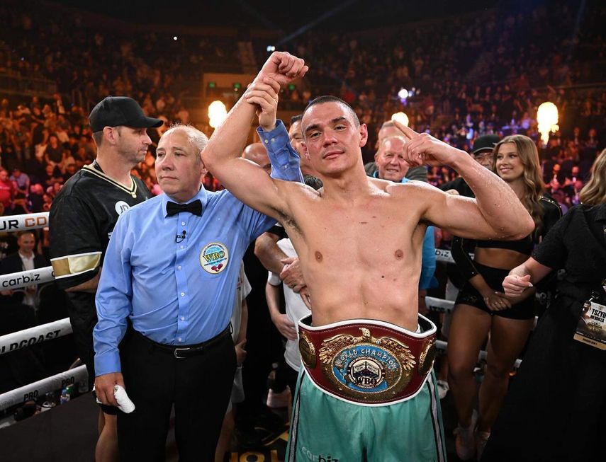 Tim Tszyu reacciona al cambio de rival para su choque en Las Vegas