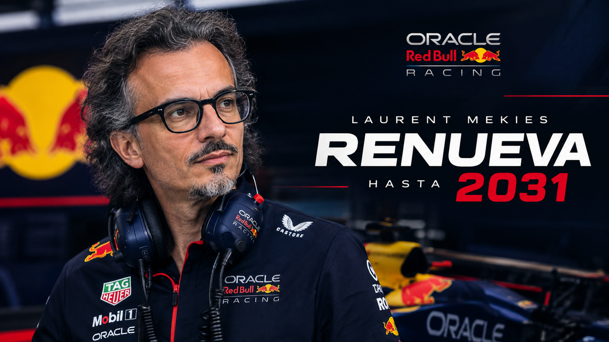 Fórmula 1: Red Bull blinda a Laurent Mekies y asegura su continuidad hasta 2031 Fórmula 1: Red Bull blinda a Laurent Mekies y asegura su continuidad hasta 2031