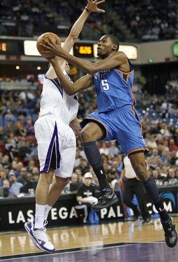 NBA: Thunder 108, Kings 102; Durant anota 27 puntos