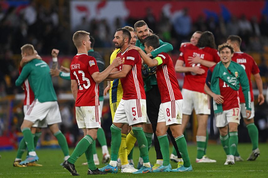Nations League: Hungría venció por goleada a Inglaterra