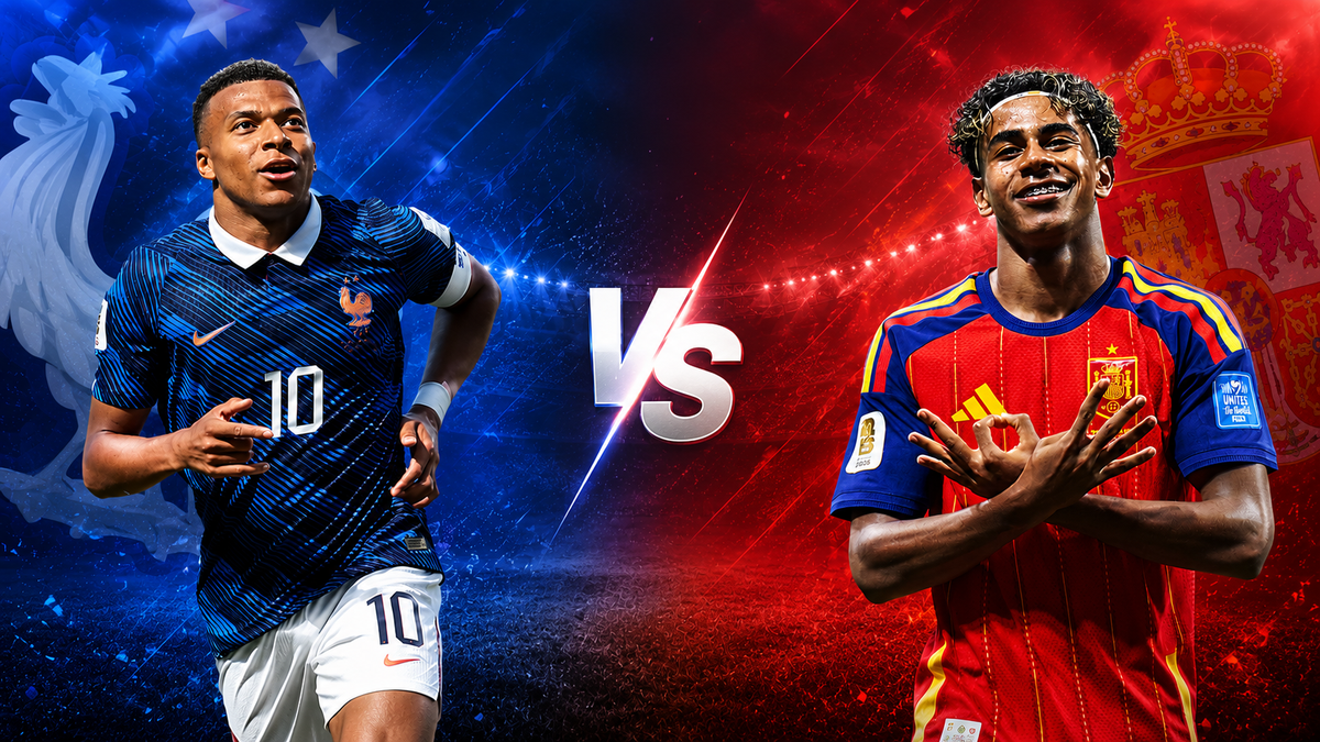Mundial 2026: Posible alineación de Francia vs España para semifinales. Mundial 2026: Posible alineación de Francia vs España para semifinales.
