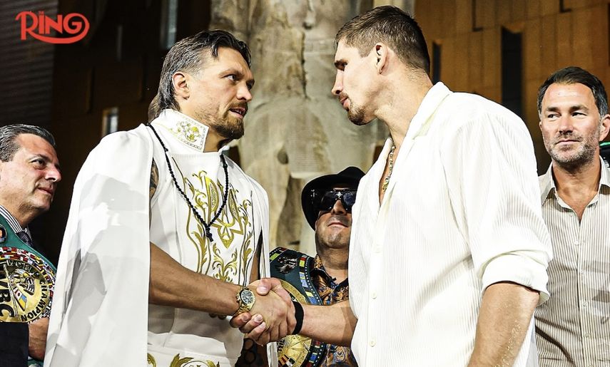 Oleksandr Usyk supera la báscula para choque ante Rico Verhoeven