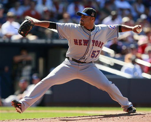 MLB: Mets 5, Bravos 1; gran actuación de Santana