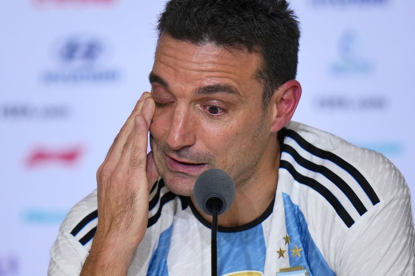 Lionel Scaloni. entrenador de la selección de Argentina
