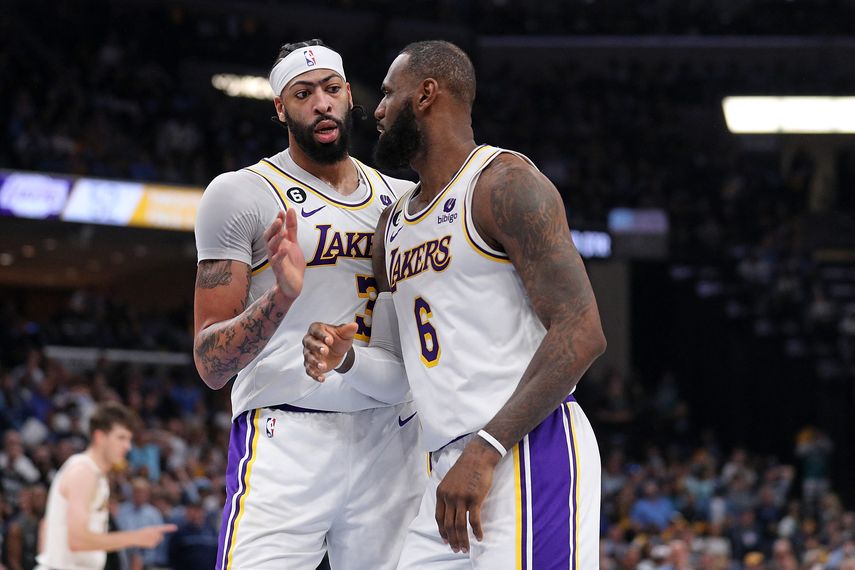 NBA: Los Lakers ganaron el primer partido de la serie ante Grizzlies
