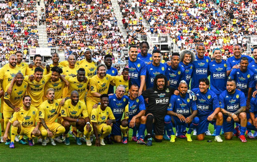 Kevin Kuranyi y Dímelo Flow destacaron en The Beautiful Game.
