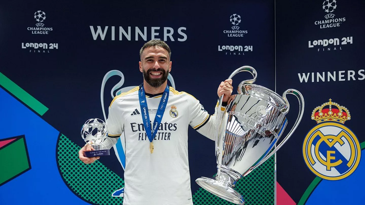 Florentino Pérez se despide de Dani Carvajal con palabras de cariño Florentino Pérez se despide de Dani Carvajal con palabras de cariño