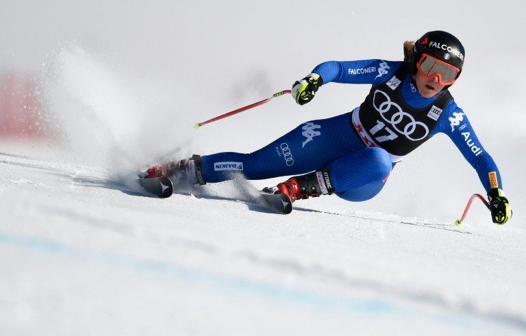 Sofia Goggia, campeona olímpica de Descenso, baja hasta enero por lesión