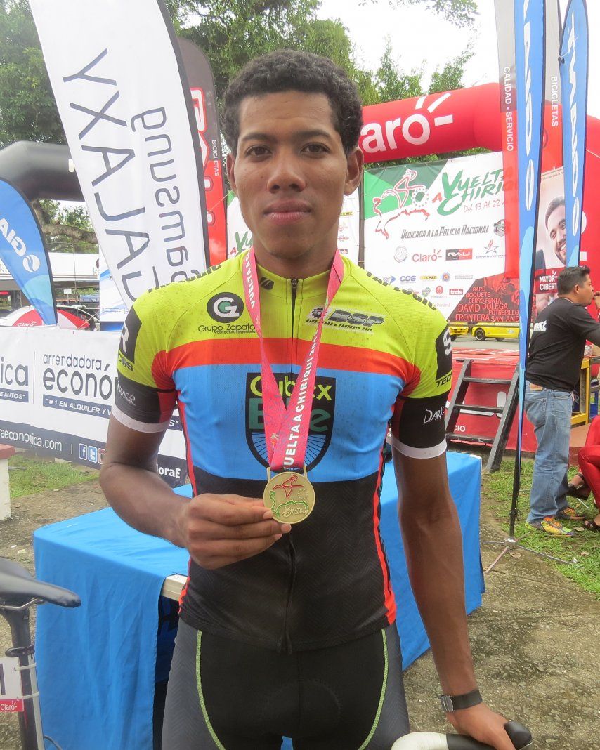 Christofer Jurado se adjudica la etapa 5 de la Vuelta a Chiriquí