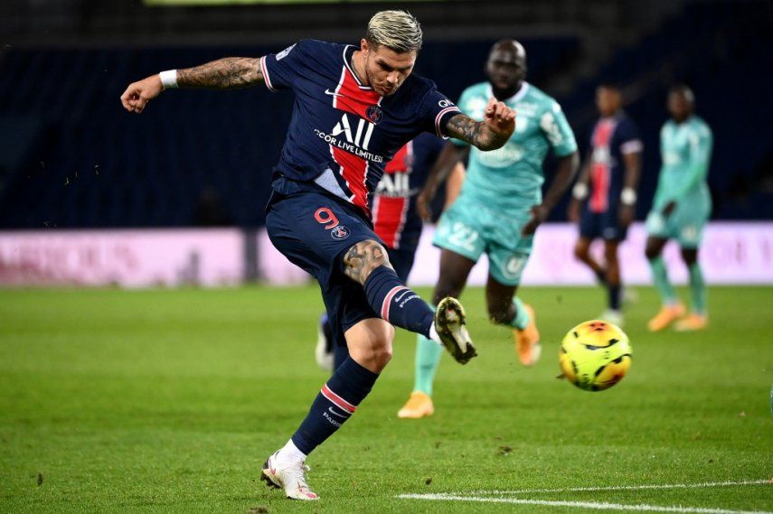 Icardi causa baja para el duelo de Champions PSG-Manchester United
