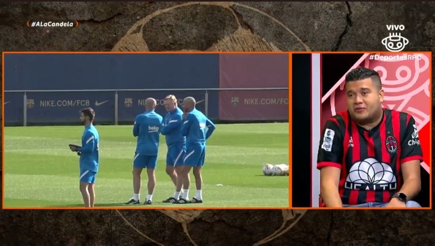 Samuel Anthony espera que el Atlético no le meta 5 goles al Barcelona