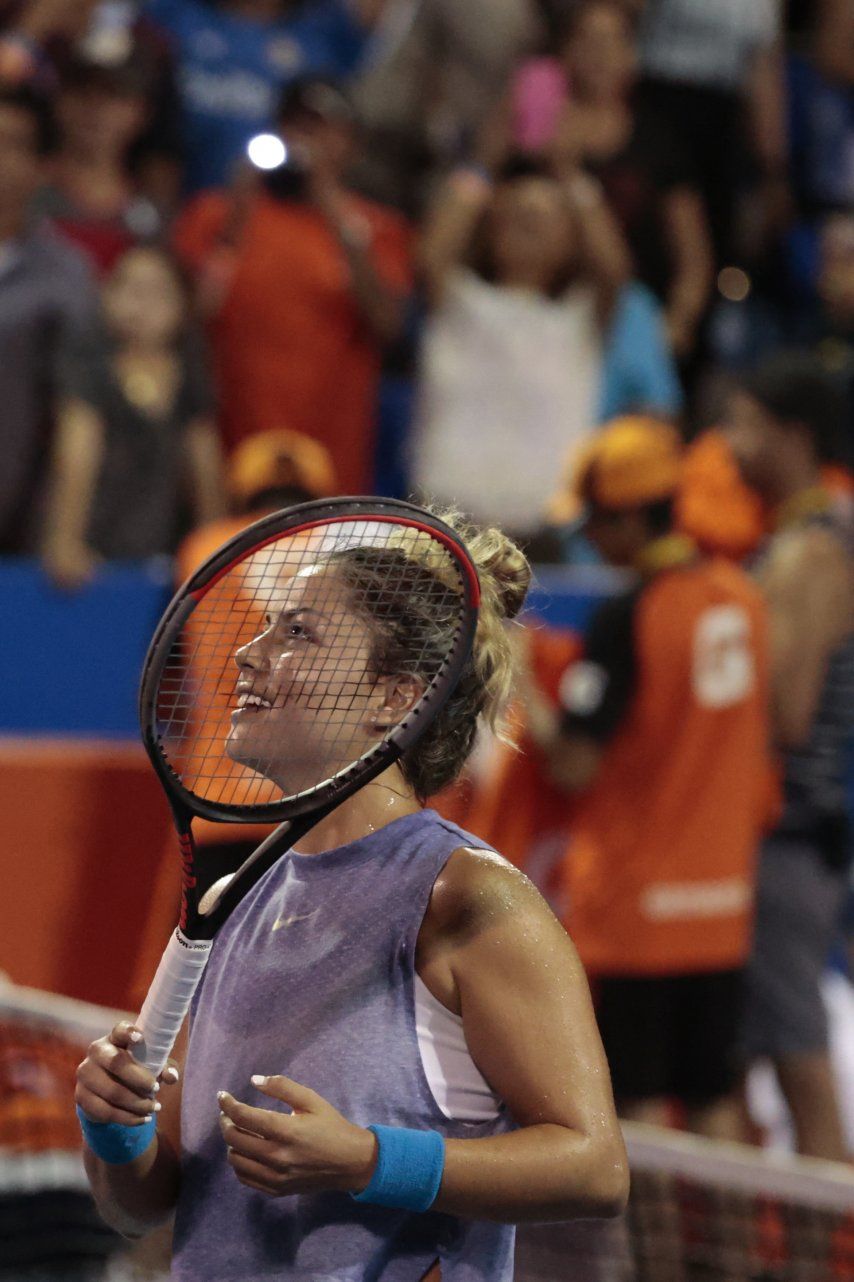 Mexicana Zarazúa escribe historia para México en el Abierto