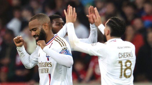 Ligue 1: Lyon superó al Lille en partido con muchos goles