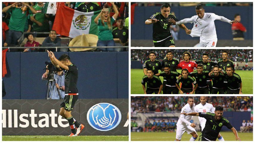 México golea 6-0 a Cuba en su debut en la Copa Oro