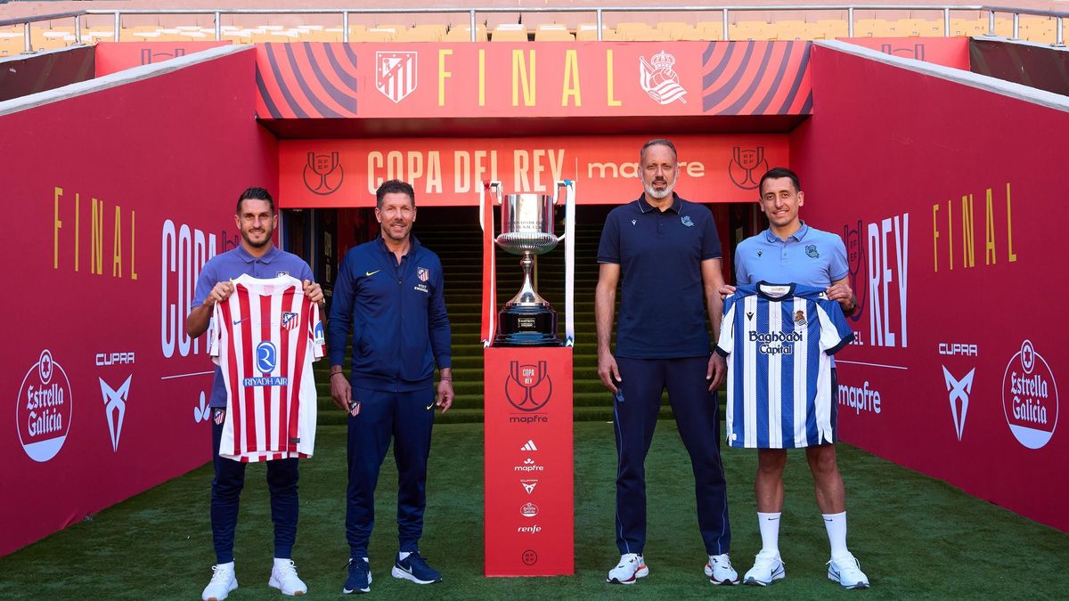 Atlético de Madrid vs Real Sociedad: Fecha y hora de la final de Copa del Rey Atlético de Madrid vs Real Sociedad: Fecha y hora de la final de Copa del Rey