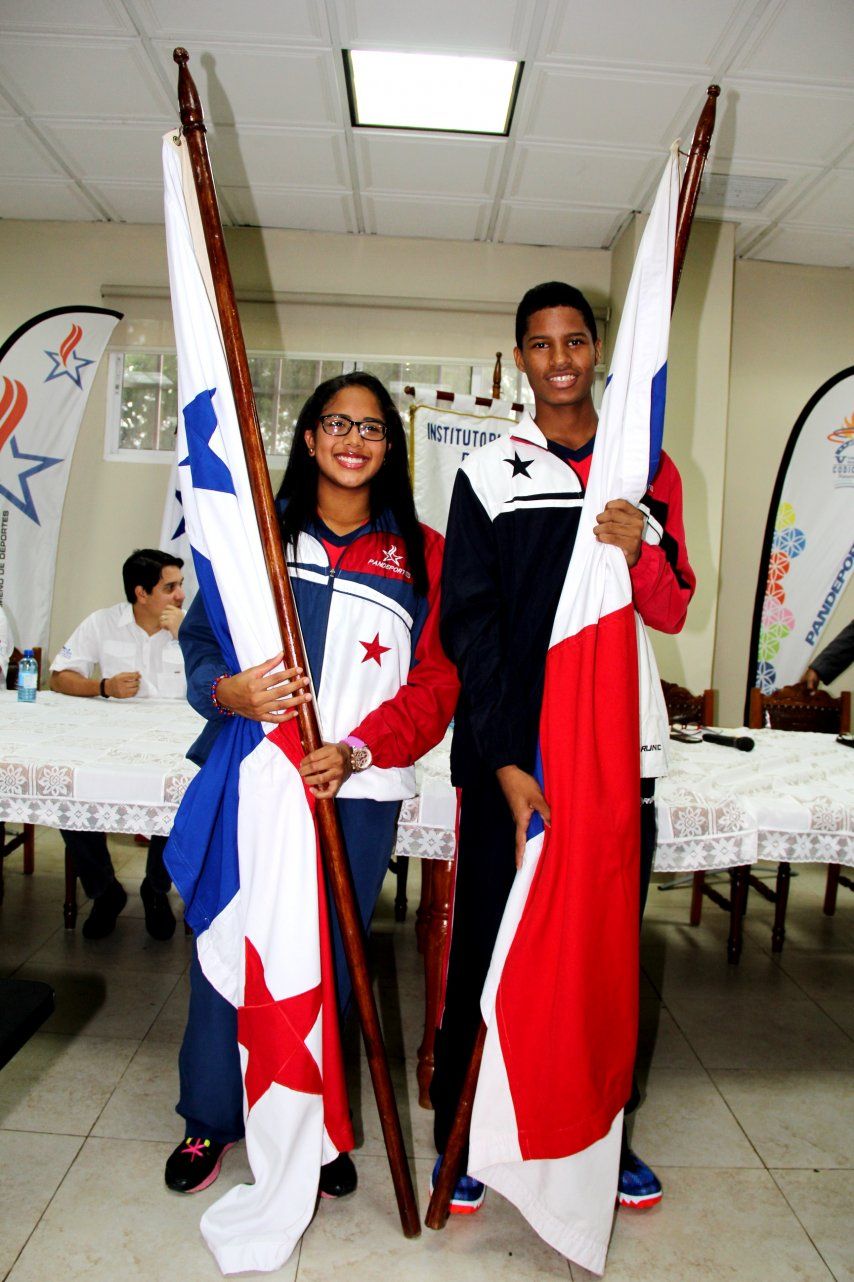 Abanderamiento de la delegación panameña para los Juegos CODICADER