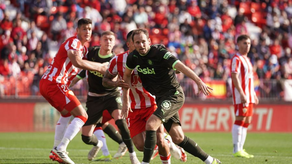 El Girona deja puntos ante el Almería y es líder provisional&nbsp;