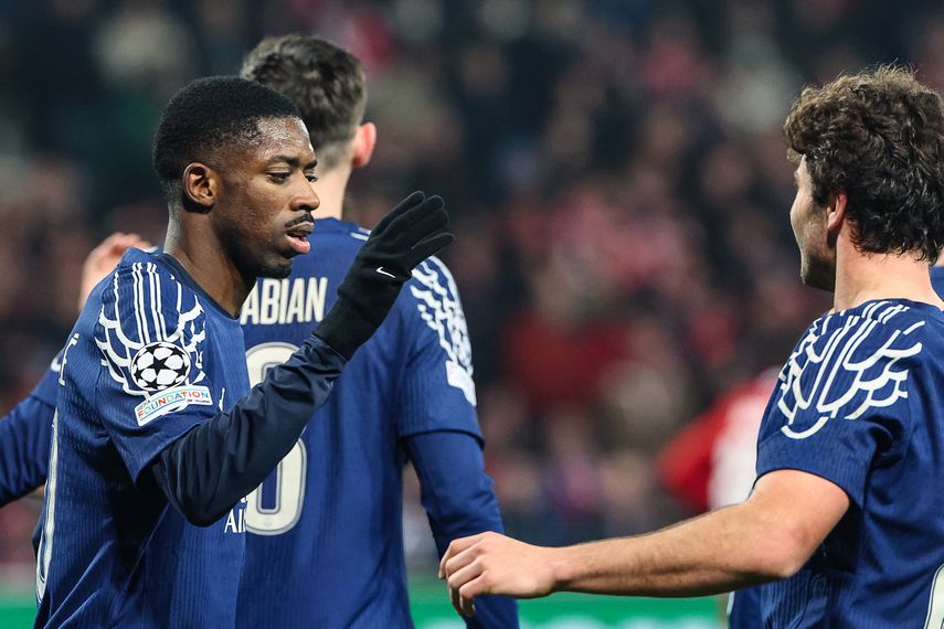 Champions League: PSG golea al Brest en la ida de los playoffs