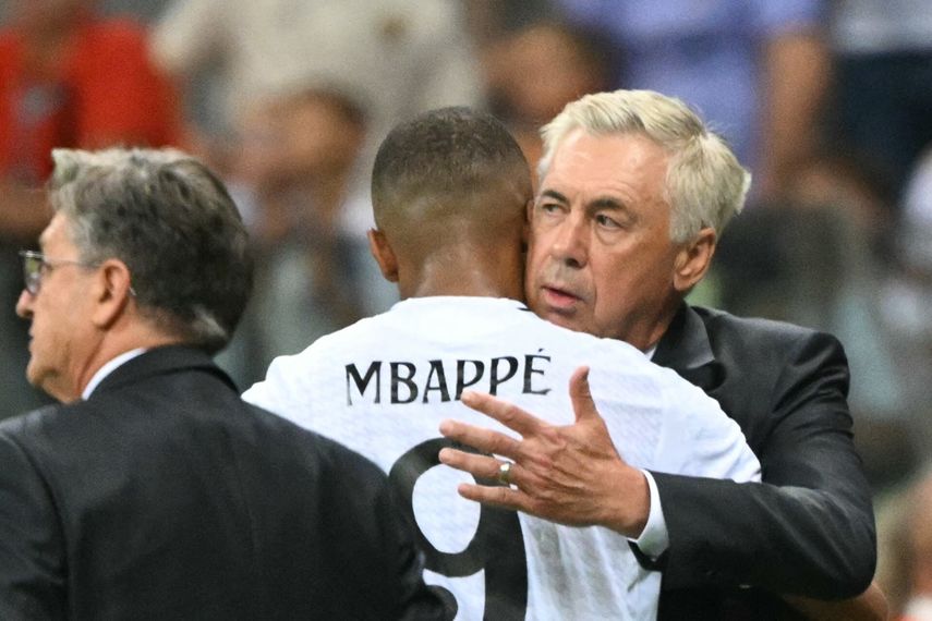 &nbsp;Carlo Ancelotti asegura que Kylian Mbappé solo le falta adaptarse
