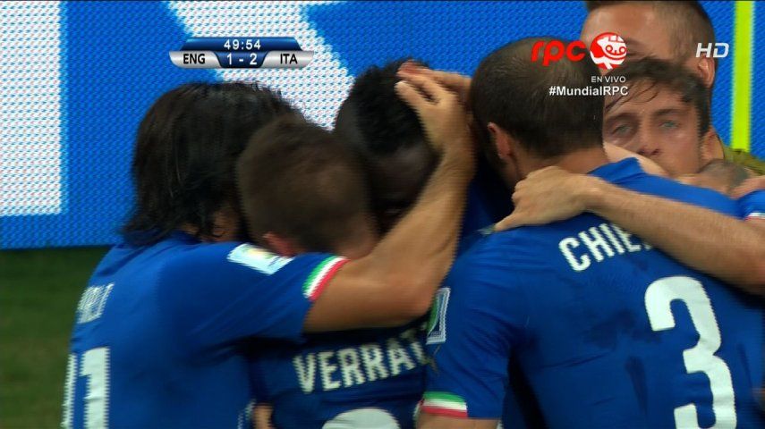 Mundial: Italia vence a Inglaterra 2-1