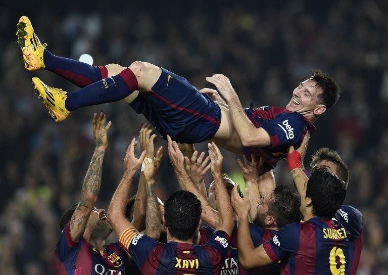 Messi le marca al Sevilla y bate récord histórico