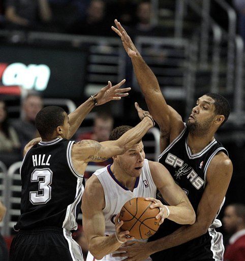 NBA: Clippers 90, Spurs 85; Equipo con peor récord vence a Spurs