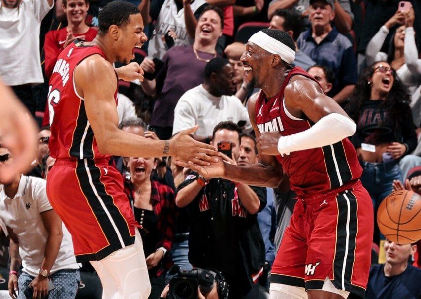 NBA: Bam Adebayo selló 83 puntos para una noche histórica con Miami Heat