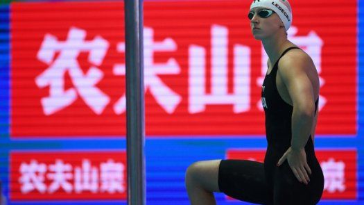 Nuevo desafío a Sun Yang en el podio, Ledecky no compite por razones médicas