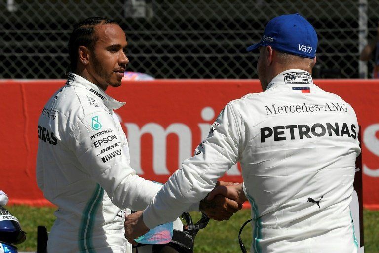 Bottas afianza su dominio con la pole del GP de España
