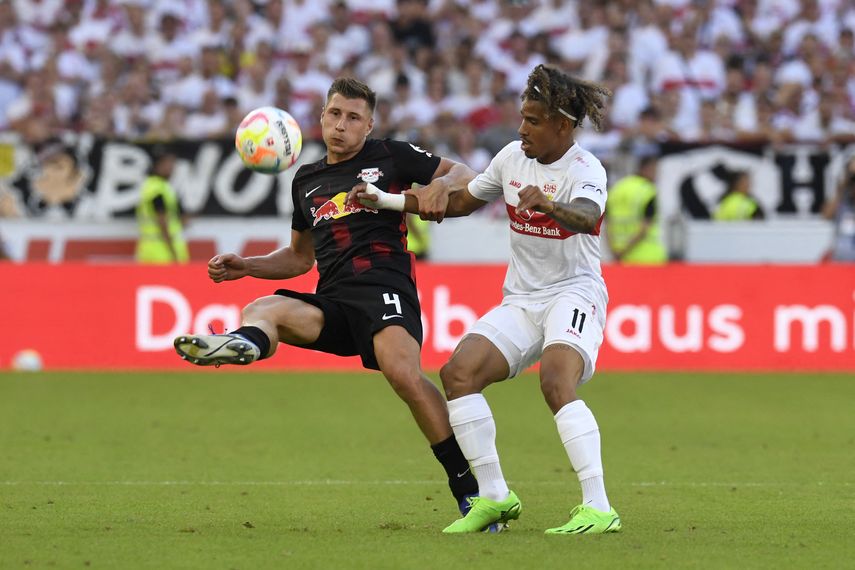 El Leipzig empata en Stuttgart en la Bundesliga