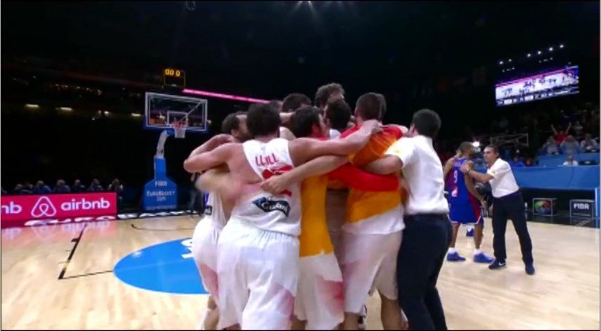 España vence a Francia y es finalista en Eurobasket