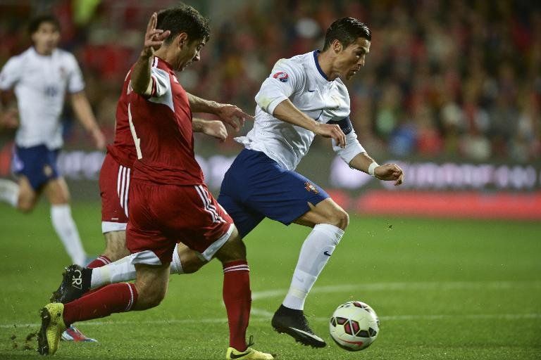 Cristiano salva a Portugal que gana 1-0 a Armenia