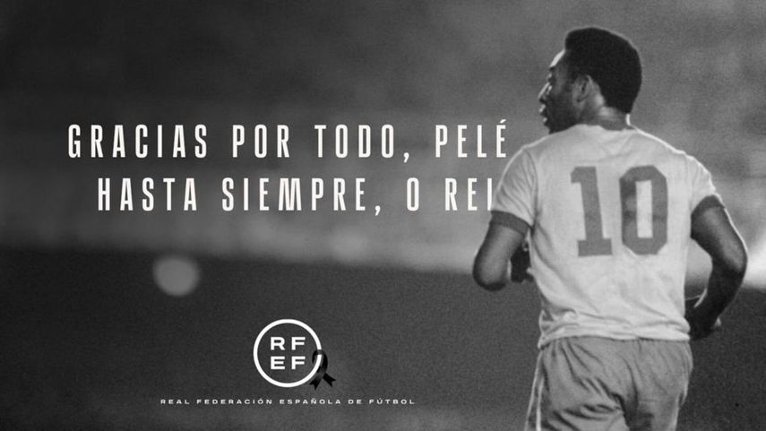 En España declaran minuto de silencio por Pelé