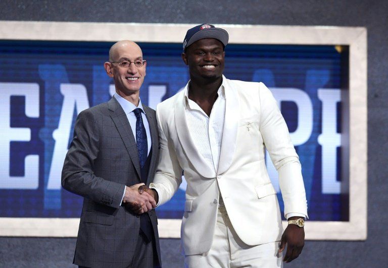 Zion Williamson, elegido en primer lugar del Draft de la NBA