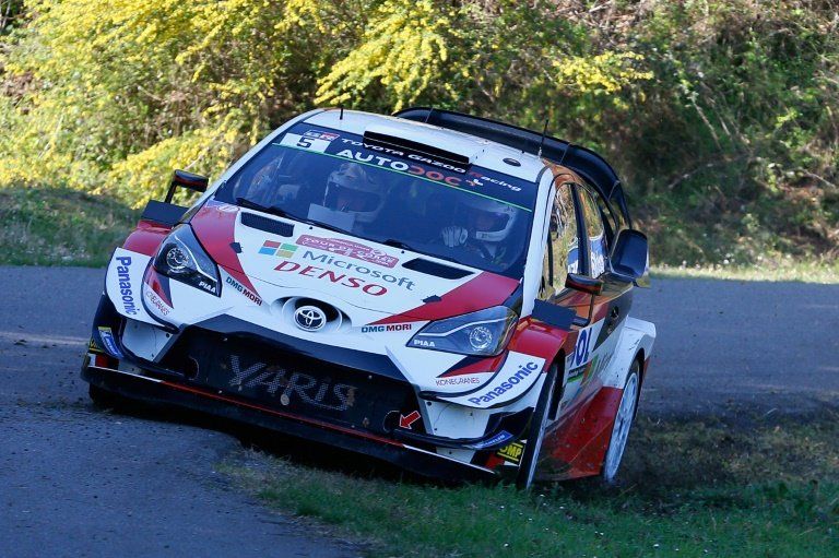 Kris Meeke (Toyota) fue el más rápido en el shakedown del Rally de Córcega
