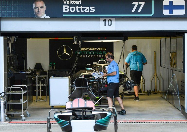 Valtteri Bottas logra el mejor tiempo en primera sesión libre en Bakú
