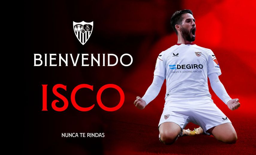 Isco Alarcón llega a reforzar el Sevilla FC