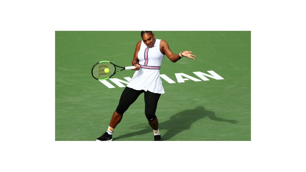 Serena abandona contra Muguruza; Federer con paso firme en Indian Wells