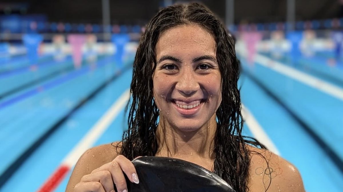 Emily Santos clasifica a la Final e impone récord Panamericano Junior en 100m pecho