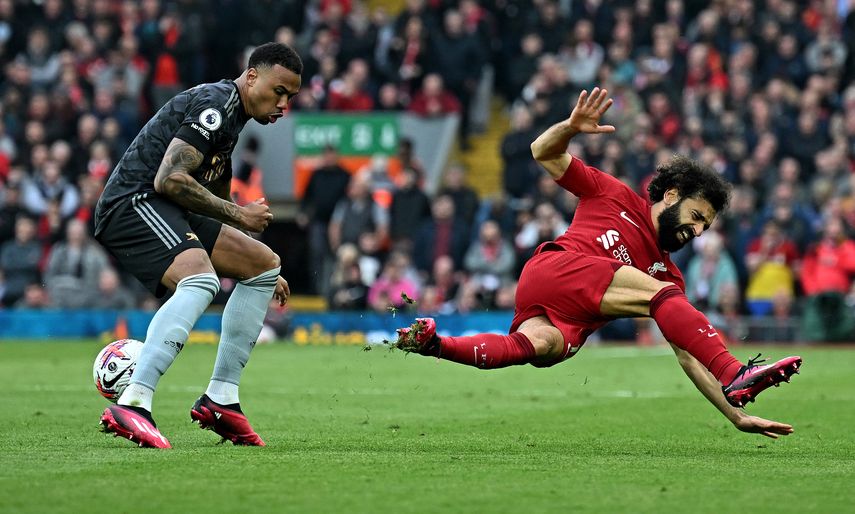 El Arsenal dejó escapar puntos en Anfield