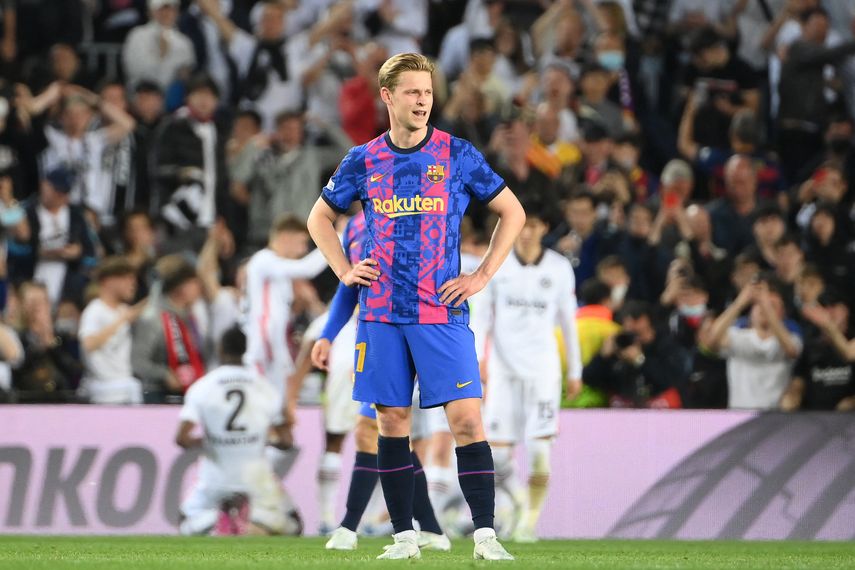 Europa League: El Barcelona eliminado por el Frankfurt