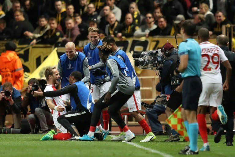 Mónaco se mete en semifinales de Champions al ganar de nuevo al Dortmund